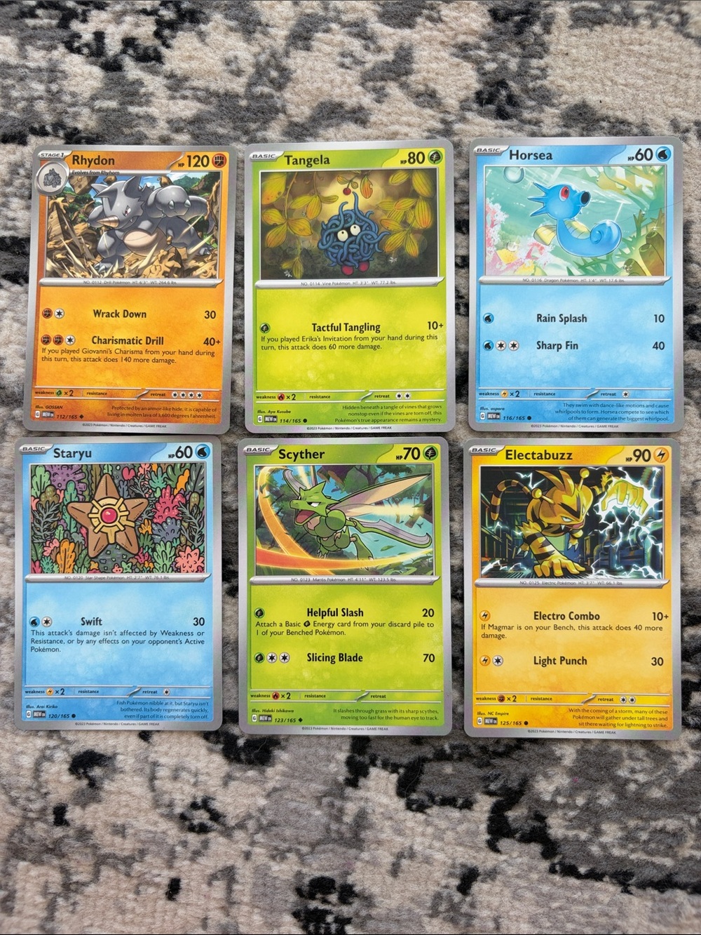 Pokemon 151 Binder Builder Lot 58 Unique Cards No Duplicates - Picture 5 of 9